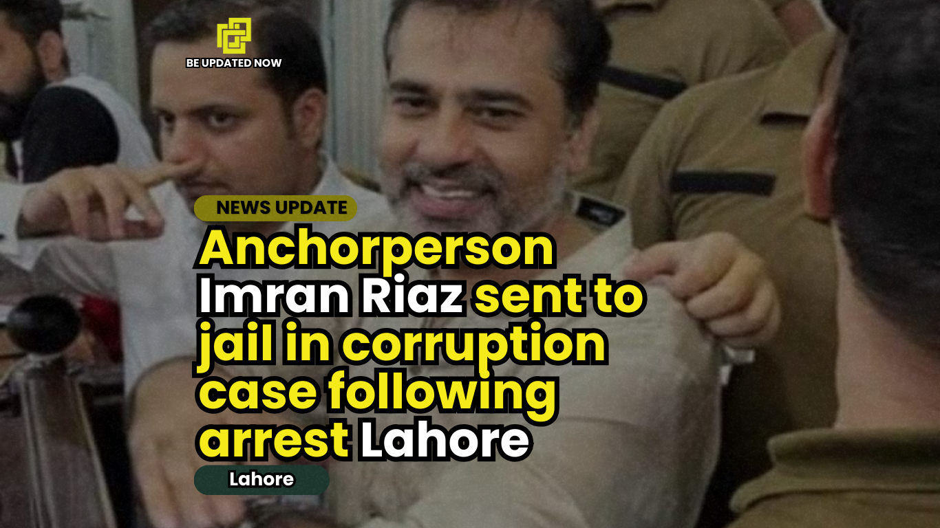 Imran Riaz Sent to Jail FOllowing an Arrest From Lahore