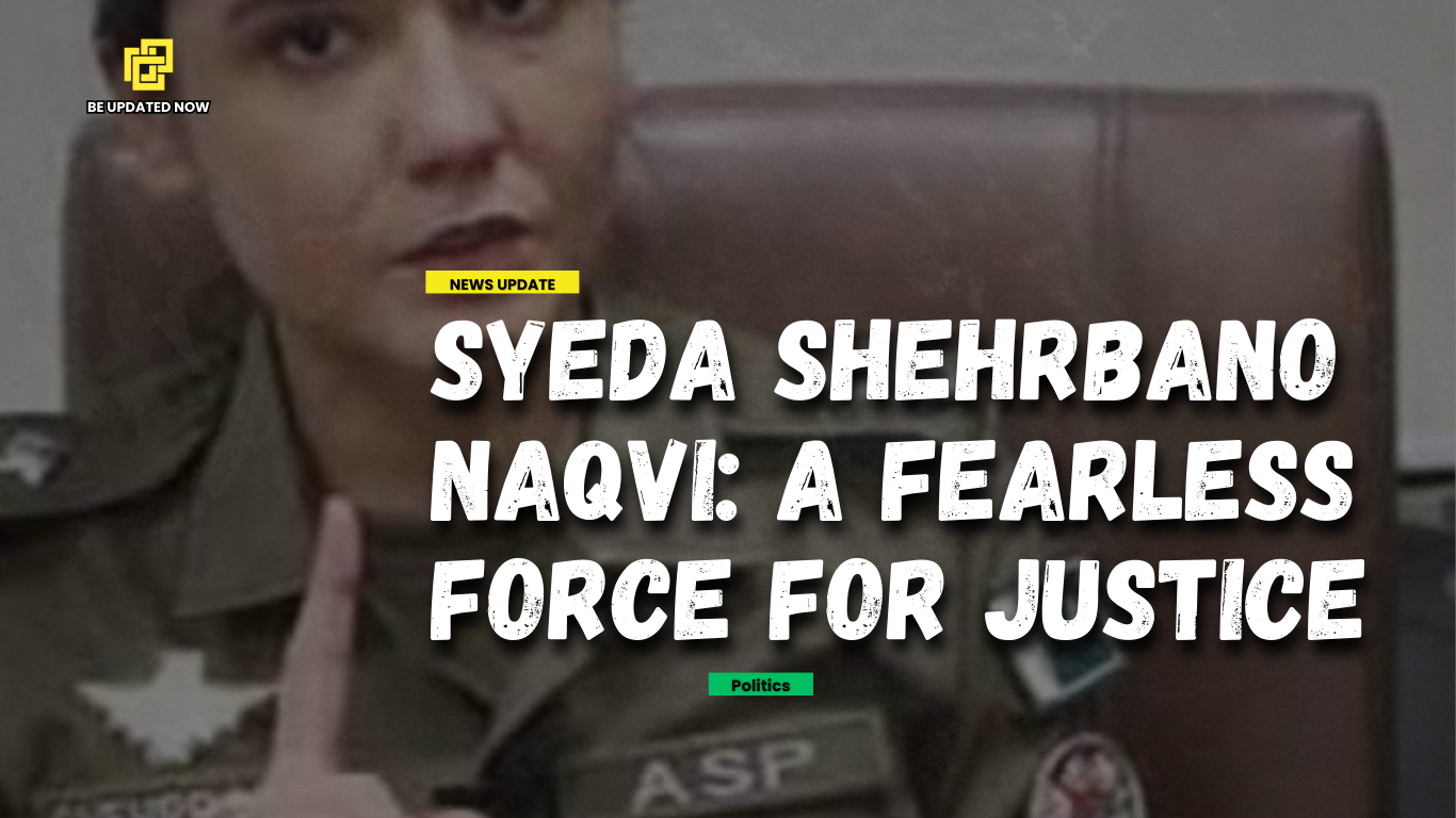 ASP Syeda Shehrbano Naqvi