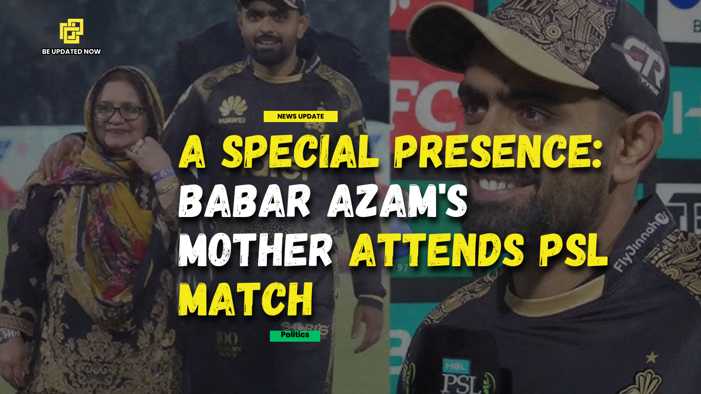 Babar Azam's Mother Attends PSL Match