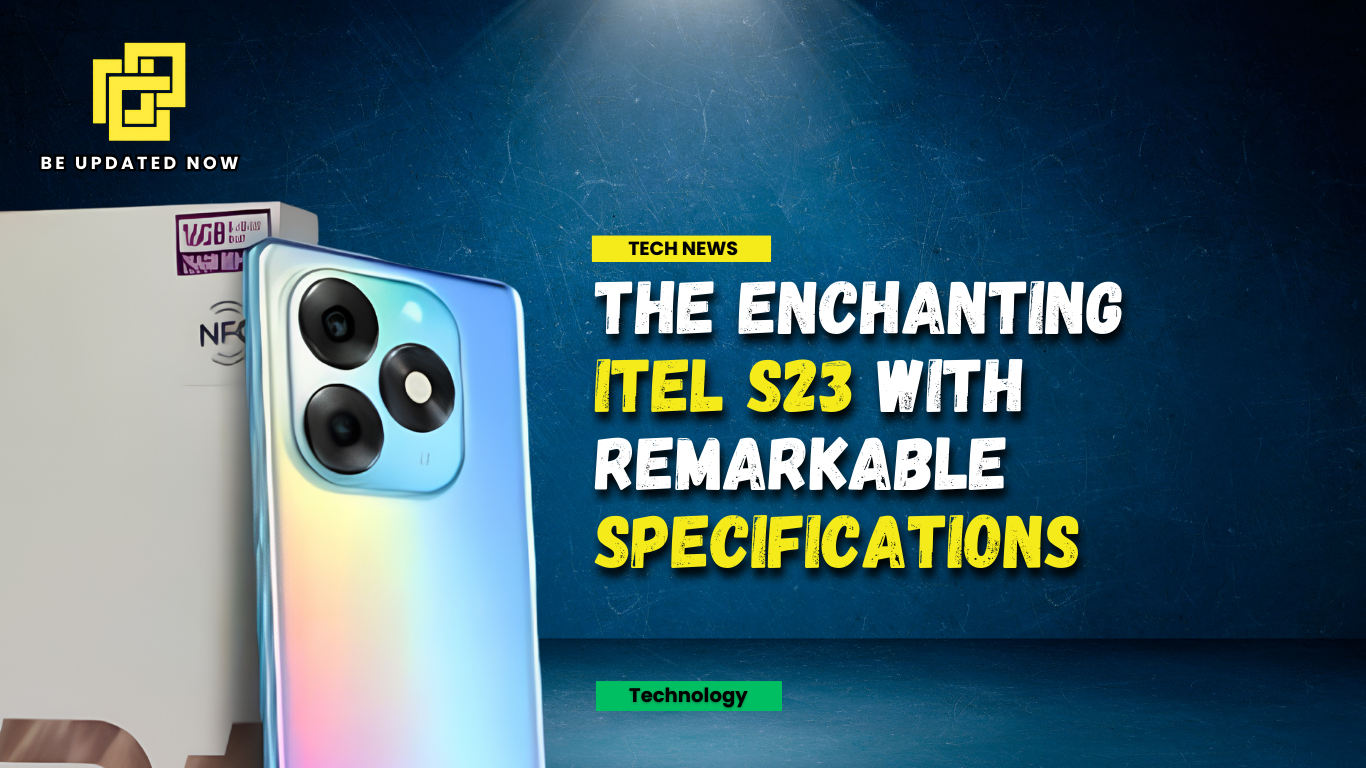 The New Itel S23 Plus, which is a smartphone that is available in Pakistan