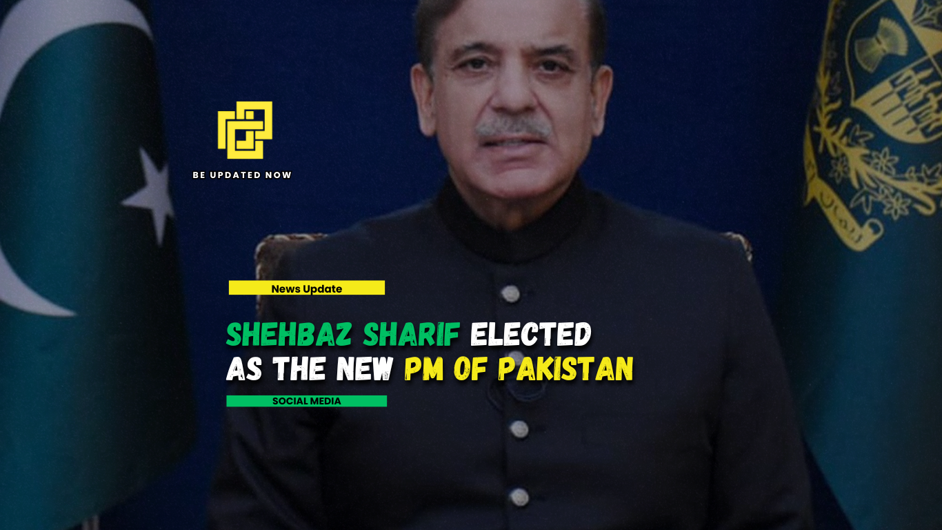 Shehbaz Sharif Elected as the New Prime Minister