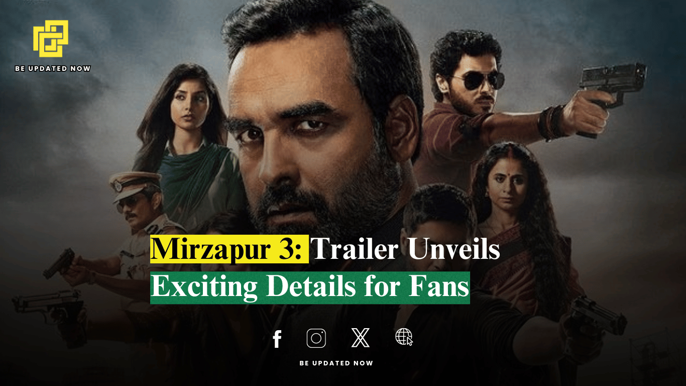 Amazon Prime Mirzapur Season 3