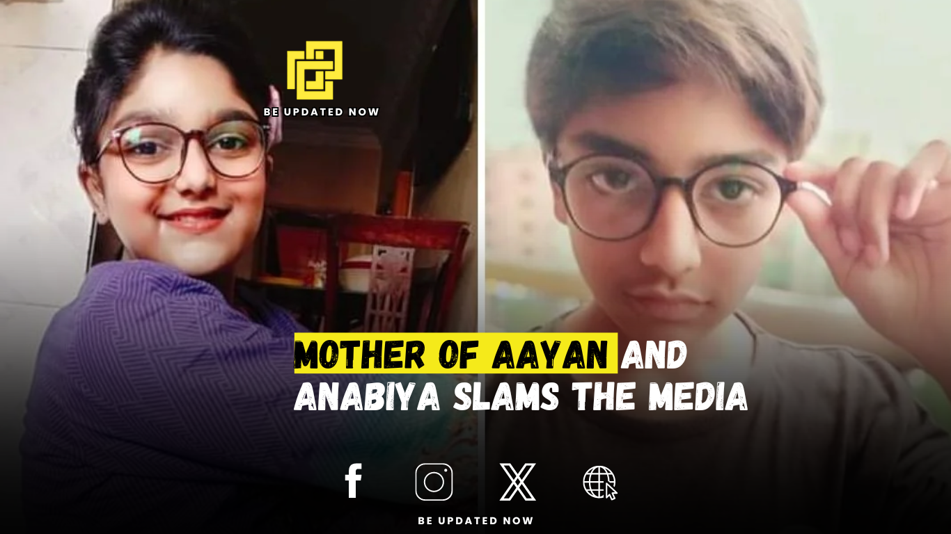 Mother of Aayan and Anabiya Slams the Media